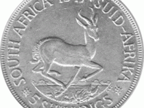 Südafrika 5 Shilling Georg 1947