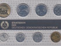 DDR KMS Kursmünzensatz ST 1989 Prägen