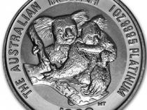 Platin Koala 1 Unze 1990 Australien Perth Mint