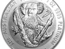 Platin Koala 1 Unze 1992 Australien Perth Mint