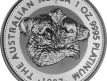 Platin Koala 1 Unze 1997 Australien Perth Mint