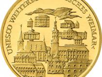 100 Euro Goldmünze 2006 UNESCO Weltkulturerbe Stadt Weimar