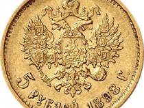Nikolaus II 5 Rubel