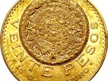 20 Pesos Centenario Mexiko Aztekenkalender kaufen und verkaufen