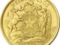 20 Pesos Chile Liberty kaufen und verkaufen
