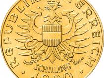 1000 Schilling Österreich Babenberger Goldmünze 1976