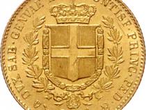 Italien 20 Lire Vittorio Emanuele II 1800-1927