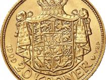 20 Kronen Dänemark Frederik VIII 1908-1912