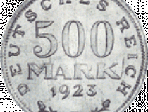 Kursmünze 500 Reichsmark