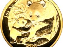 China Panda 1 Unze 2005 Goldpanda 500 Yuan