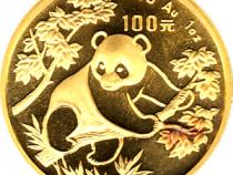 China Panda 1 Unze 1992 Goldpanda 100 Yuan