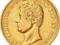 Italien 20 Lire Carl Albert 1831-1849