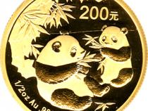 China Panda 1/2 Unze 2006 Goldpanda 200 Yuan