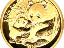 China Panda 1/2 Unze 2005 Goldpanda 200 Yuan