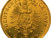 5 Mark Kaiserreich Hessen 1877 Ludwig Jaeger 218