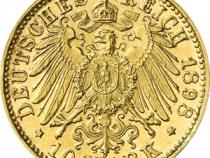 10 Mark Kaiserreich 1890-1898 Sachsen Meiningen Georg Jaeger 278
