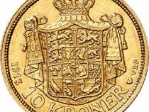 10 Kronen Dänemark Christian X 1913-1917