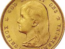 10 Gulden Königin Wilhelmina 1911-1933 Niederlande Holland