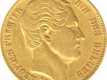20 Francs Belgien Leopold Premier 1865
