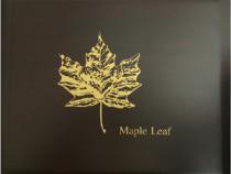 Münzkassette Maple Leaf Silbermünzen