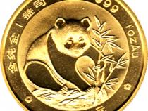 China Panda 1 Unze 1988 Goldpanda 100 Yuan