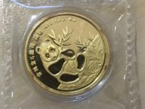 China Panda Goldmünze 1/2 Unze 1990 Coin Fair