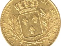 20 Franc Frankreich Louis XVIII 1816-1824