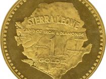 Sierra Leone 1 Golde 1966 Anniversary of Independence