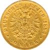 20 Mark Kaiserreich Hamburg 1875-1889 Stadtwappen Jaeger 210