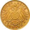 10 Mark Kaiserreich Hamburg 1890-1913 Stadtwappen Jaeger 211