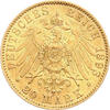 20 Mark Kaiserreich Hessen 1893 Ernst Ludwig Jaeger 223