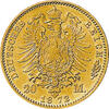 20 Mark Kaiserreich 1872 Mecklenburg Schwerin Jaeger 230 Friedrich Franz