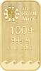 Goldbarren 100 Gramm Royal Mint