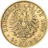20 Mark Kaiserreich 1874-1876 Württemberg Karl Jaeger 293
