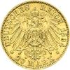 20 Mark Kaiserreich 1894-1895 Sachsen Albert Jaeger 264