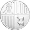 Andorra Eagle 1 Unze Silber