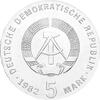 DDR 1982 5 Mark Gedenkmünze Friedrich Fröbel