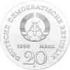 DDR 1986 20 Mark Silber Gedenkmünze Gebrüder Grimm
