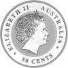 Lunar I Silbermünze Australien Hase 1/2 Unzen 1999 Perth Mint