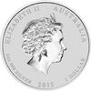 Lunar II Silbermünze Australien Ziege 1 Unzen 2015 Privy Mark
