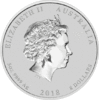 Lunar II Silbermünze Australien Hund 5 Unzen 2018 Perth Mint