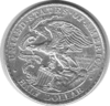Halve Dollar 1918 Lincoln Illinois 1/2 Silber Dollar