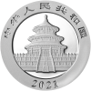 China Panda 2021 Silbermünze