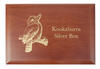 Hochwertige Holz Münzkassette Silber Kookaburra 10 Unzen