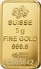 Goldbarren 5 Gramm Pamp