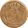 Spanien 100 Reales Goldmünze Isabel II 1861
