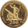 Costa Rica 200 Colones Goldmünze