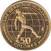 Costa Rica 50 Colones Goldmünze