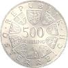500 Schilling Silbermünzen Österreich 