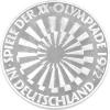 10 DM Silber Gedenkmünze Olympiade Deutschland 1972